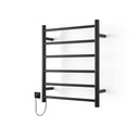 TOALLERO ELÉC. COCO FLOW 60x50x11cm NEGRO MATE