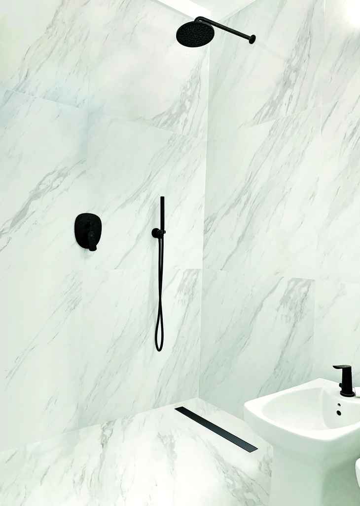 DESAGÜE LINEAL CLÁSICO NEGRO MATE 60 cm