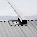 ACERO INOX. TERM. CUADR. 15x10mm x 2,5m BRI