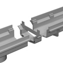 DESAGÜE INFINITY ABS 100 x 10 x 7,6 CM