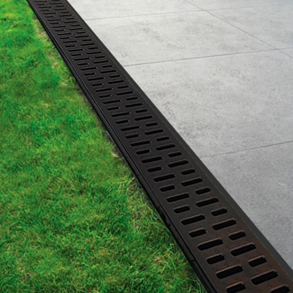 Rejilla Canaleta Guardaganado Polipropileno 100x12,5 Atrim