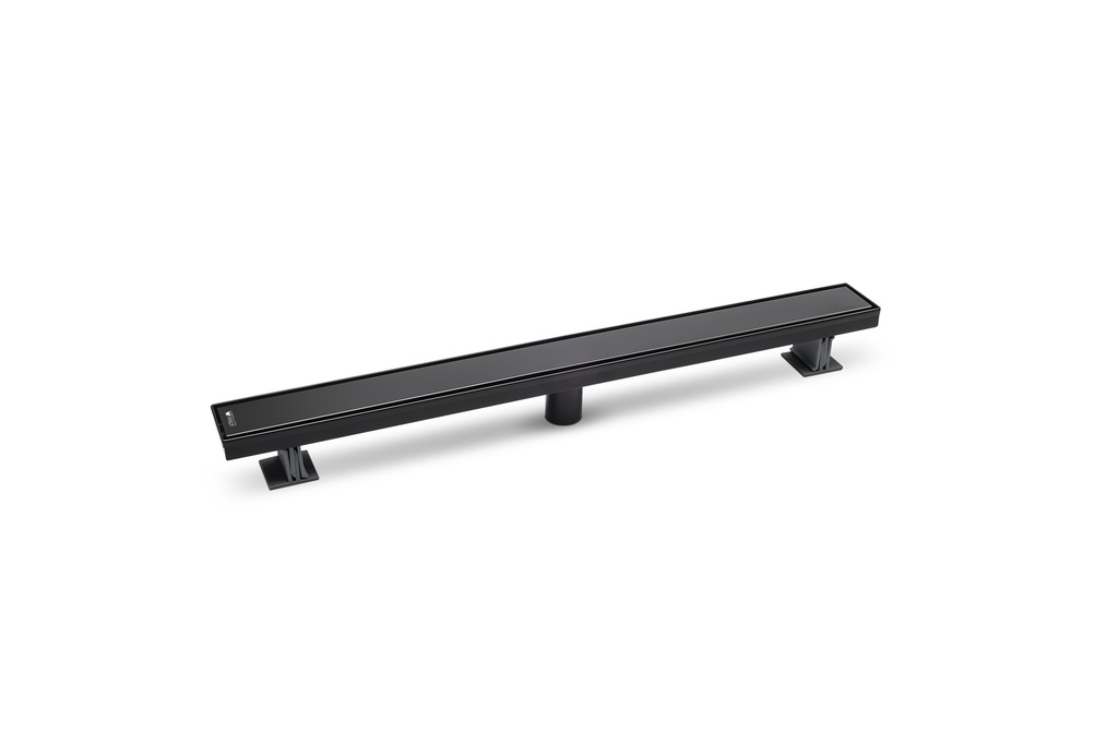 DESAGÜE LINEAL CLÁSICO NEGRO MATE 70 cm