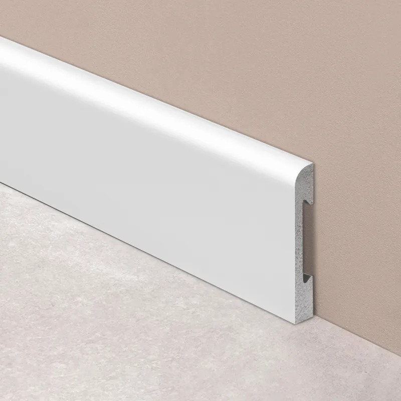 EPS ZÓCALO/CONTRAMARCO ORBIT 70mm x 2,5m PINTABLE - BLANCO
