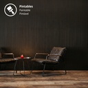 EPSILON REVEST DE PARED ROLLER  250mm x 13mm x 2,75m BLANCO MATE