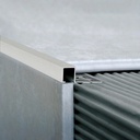 ALUMINIO QUADRA 10x10mm x 2,5m TIZA STONE