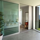 Canaleta Desagüe Piso Atrim Modular Abs Revestible 100x10cm Gris