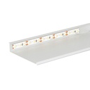 LUMIERE ZÓCALO SHADOW 70MM X 2,5M CROMO MATE