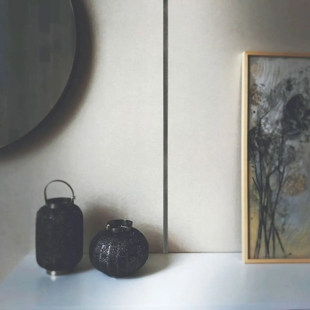 ALUMINIO GUARD. QUADRA  7MM x  2,5MTS NIQUEL STONE