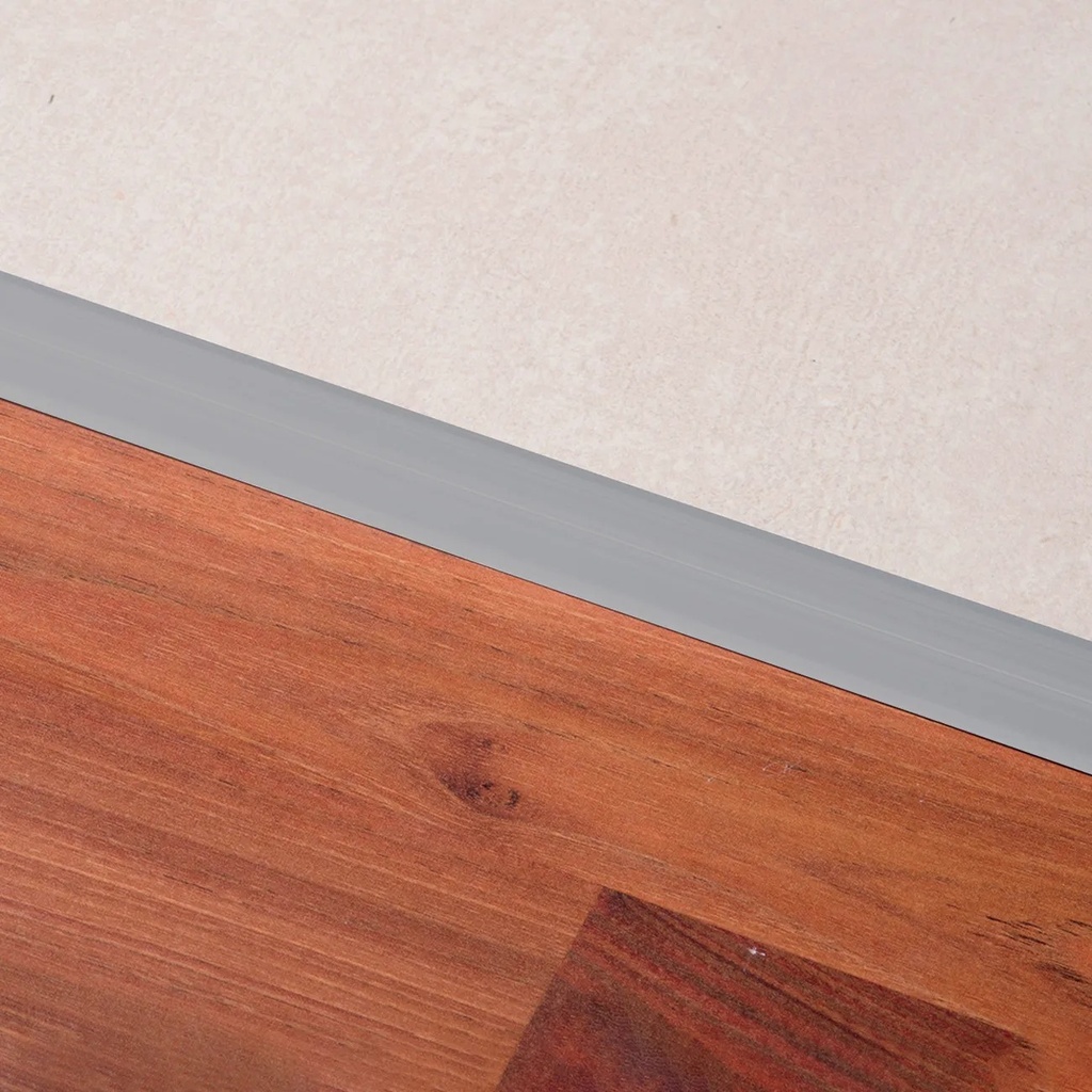 ALUMINIO SEPARADOR 39mm x 2,5m PLOMO MATE