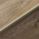 Varilla Tapadesnivel Aluminio Color Cromo Mate 2256 Atrim 2m