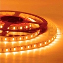 Tira LED SMD2835, IP68, 12V 12W/m, Cálido 1080 lm/m, 60 LED/m, 5m