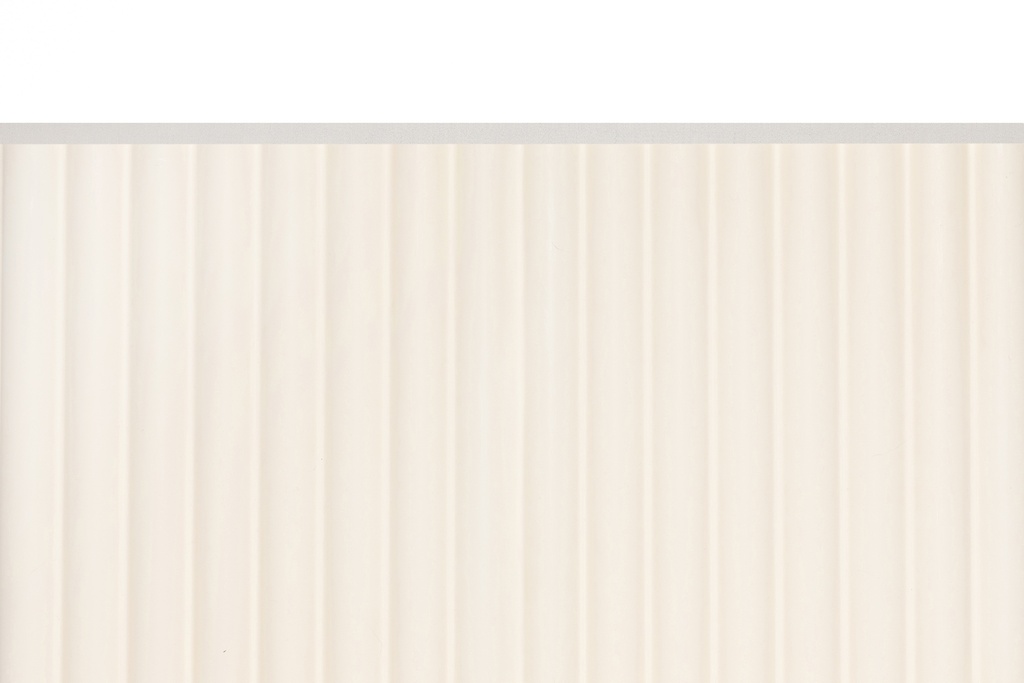 Aluminio Guardacanto Quadra Rev 8 x 14 mm x 2,75 m-Marfil Stone