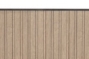 Aluminio Guardacanto Quadra Rev 8 x 17 mm x 2,75 m-Cromo mate