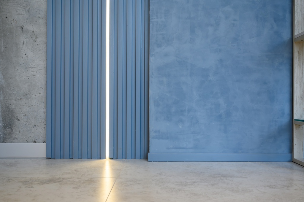 Aluminio Listello LED embutible 3801 Rev 23 x 13 mm x 2,75 m - Cromo mate