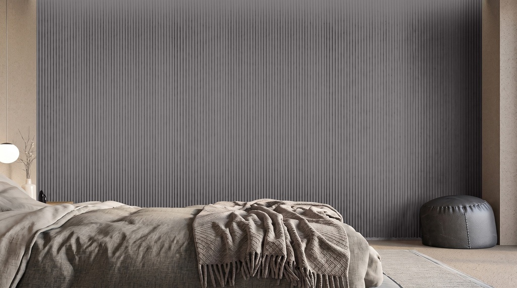 7571E EPSILON REVEST DE PARED ZIGZAG 130x12mm x 2,75 m Gris Basalto