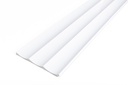 7572E EPSILON REVEST DE PARED EXTRA ROLLER 205x13mm x 2,75 m Blanco Mate