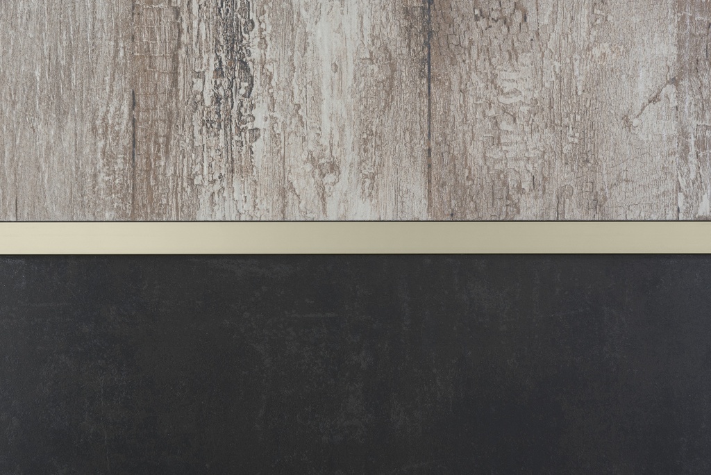 ALUMINIO LISTELLO LUXOR 8x20mm x 2,45m CR MATE