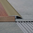 ALUMINIO TAPADESNIVEL 41mm x 1m BRONCE MATE