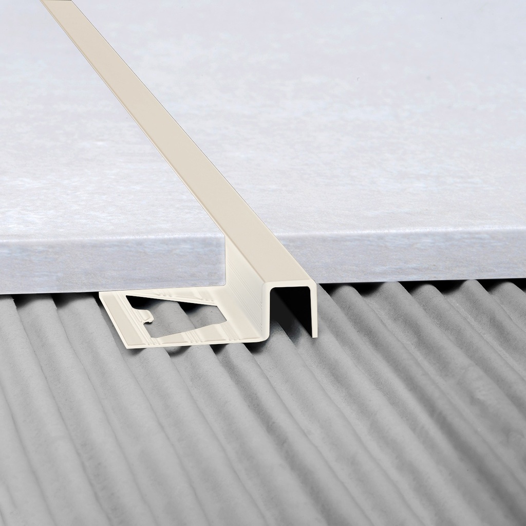 3432 ALUMINIO GUARD. QUADRA 12 mm x 2,5m PERLA