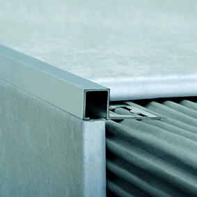 ALUMINIO GUARD. QUADRA 12x10mm x2,5m CROMO MATE