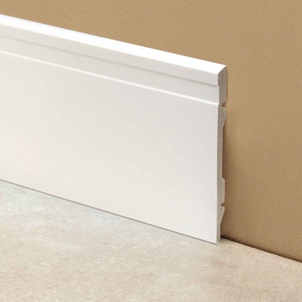EPS ZÓCALO MAXI LINE 150mm x 2,5m BLANCO MATE