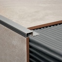 ALUMINIO PROT.ESC.GRADA 10,5x20mmx2,5m CR MATE