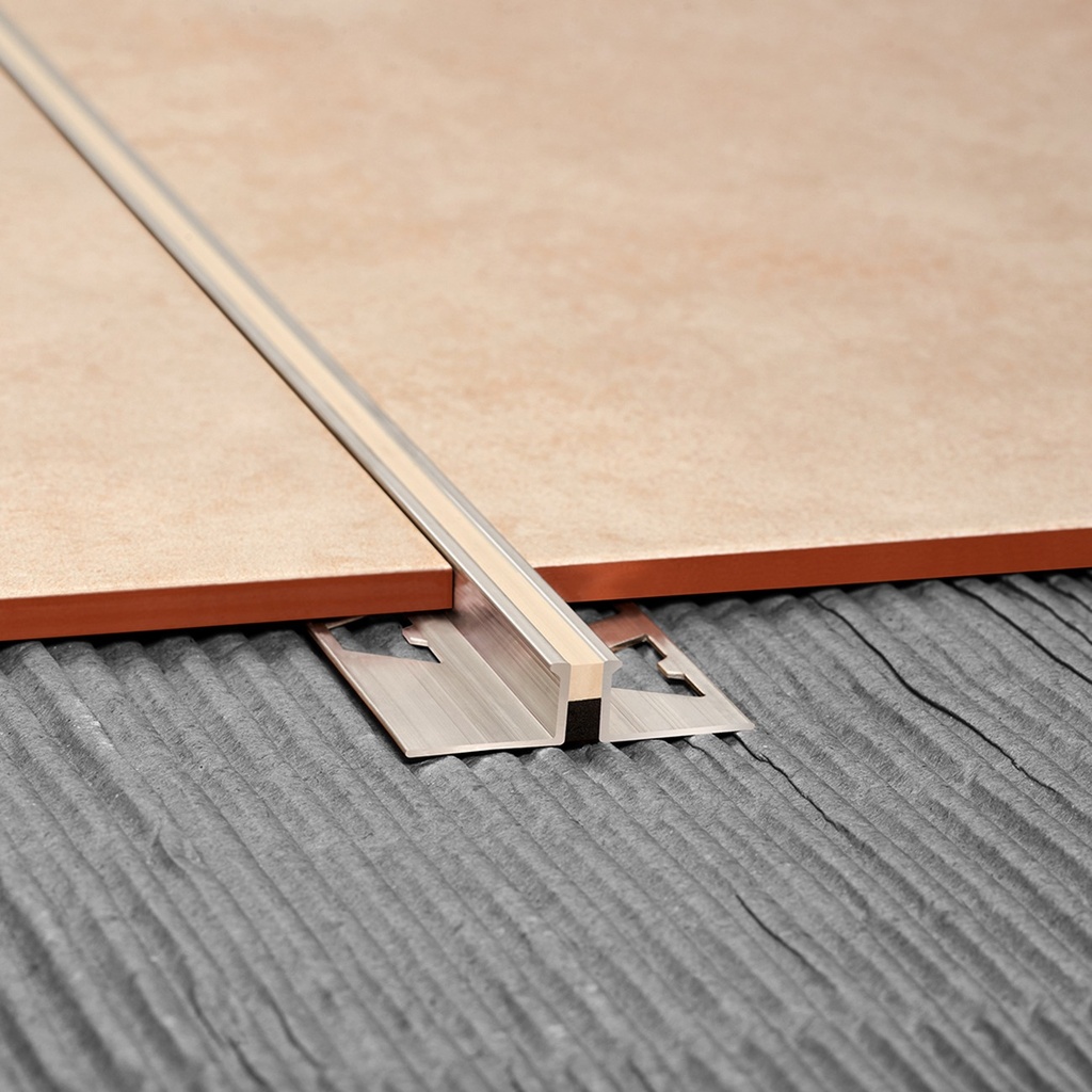 ALUMINIO JUNTA DILATAC. 10mm x 2,5m BEIGE PU