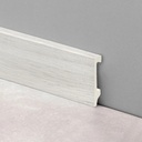 EPSILON ZÓCALO PLAIN 70mm x 15mm x 2,44m ROBLE GRIS
