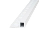 ALUMINIO QUADRA 10x10mm x 2,5m TIZA STONE