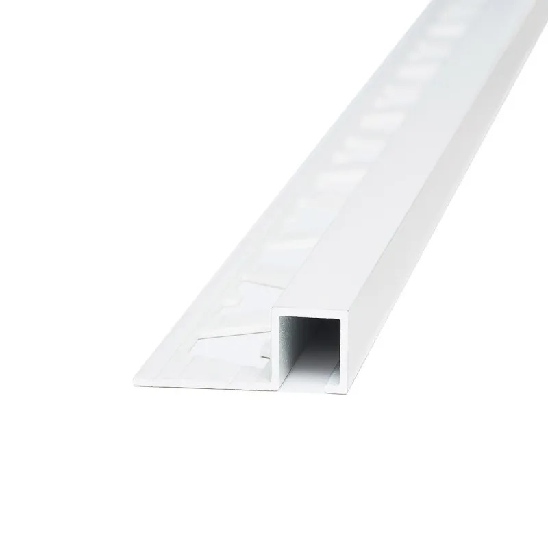ALUMINIO QUADRA 12x10mm x 2,5m TIZA STONE