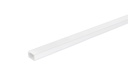 Aluminio Listello LED embutible 3801 Rev 23 x 13 mm x 2,75 m - Cromo mate
