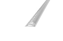 Varilla Guardacanto Arco Aluminio Cromo Mate 1383 10mm Atrim