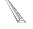 ALUMINIO GUARD. ARCO 12mm x 2,5m CROMO BRI