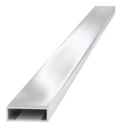 Varilla Listello Aluminio Cromo Brillante 1481 20x8 Mm Atrim