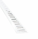 Varilla Guardacanto L Aluminio Color Blanco 1517 12 Mm Atrim