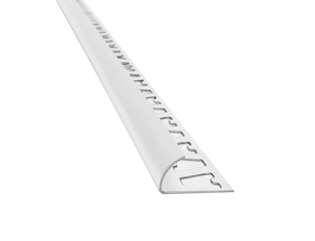 ALUMINIO GUARD. ARCO 10mm x 2,5m BLANCO