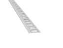 Varilla Guardacanto L Aluminio Cromo Mate 1663 12 Mm Atrim