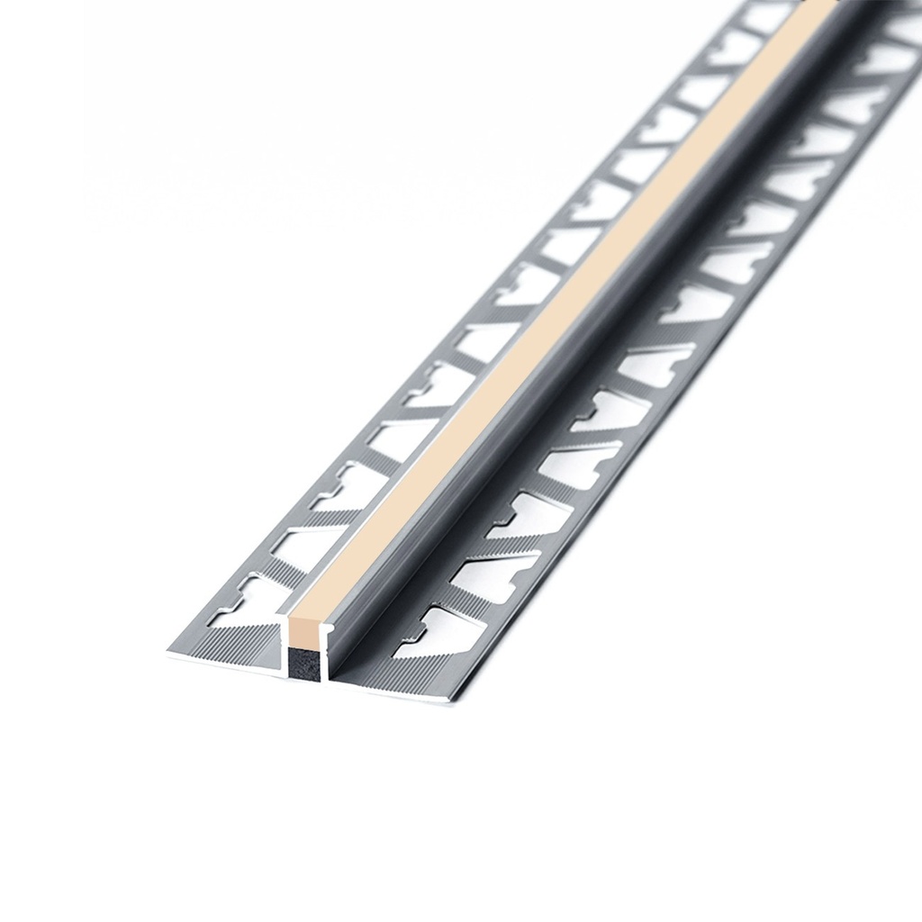 ALUMINIO JUNTA DILATAC. 10mm x 2,5m BEIGE PU