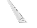ALUMINIO GUARD. ARCO 12mm x 2,5m BLANCO