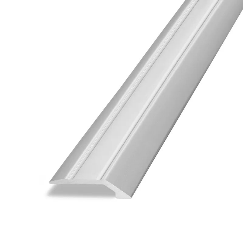 Varilla Tapadesnivel Aluminio Color Cromo Mate 2256 Atrim 2m