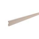 EPS ZÓCALO LINE 70mm x 2,5m VISÓN MATE