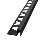 Varilla Guardacanto Quadra Alum Negro/carbón 3430 12mm Atrim