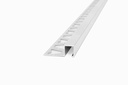 Varilla Guardacanto Quadra Aluminio Cr/mate 3463 12mm Atrim