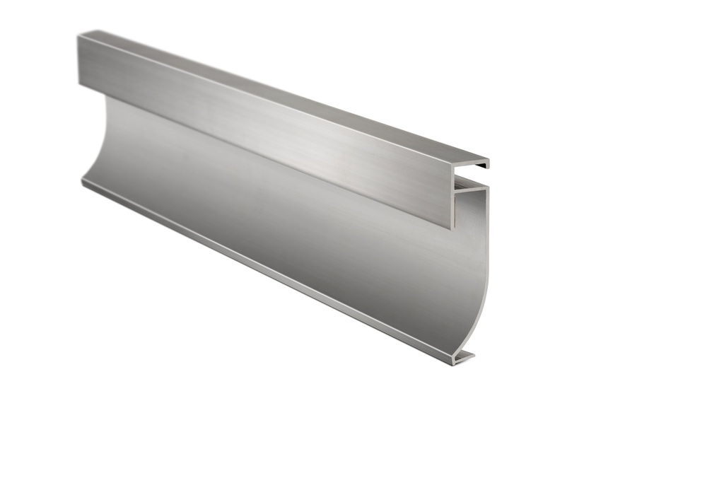 Lumiere Zócalo Led 3973 Aluminio 6 Cm Atrim X 2.5 Metros
