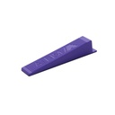 NIVELATOP CUÑA NIVELADORA CON LOGO VIOLETA - PAQ x 150PCS