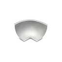 ACERO INOX. ESQ. SANIT 3 PLANOS INT. 38mm BRI