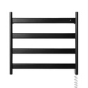 Toallero Acero Negro Mate Eléctrico Atrim Coco 1132 49x45cm