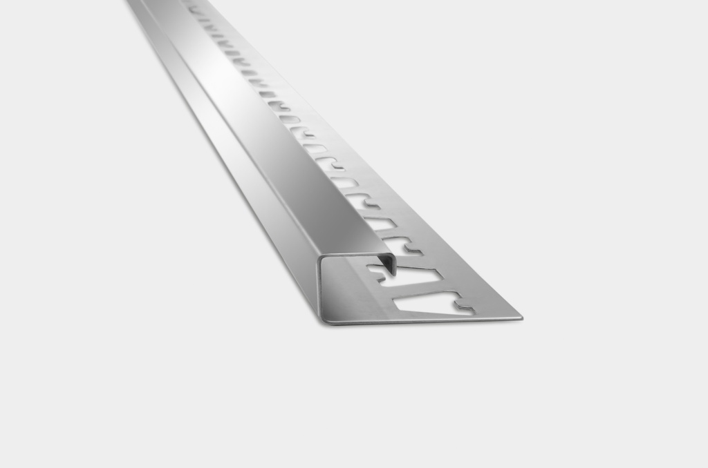 ACERO INOX. TERM. CUADR. 10mm x 2,5m ESM
