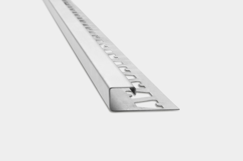 Varilla Guardacanto Cuadrado Acero Inox Esmerilado 1812 12mm Atrim 2.5m