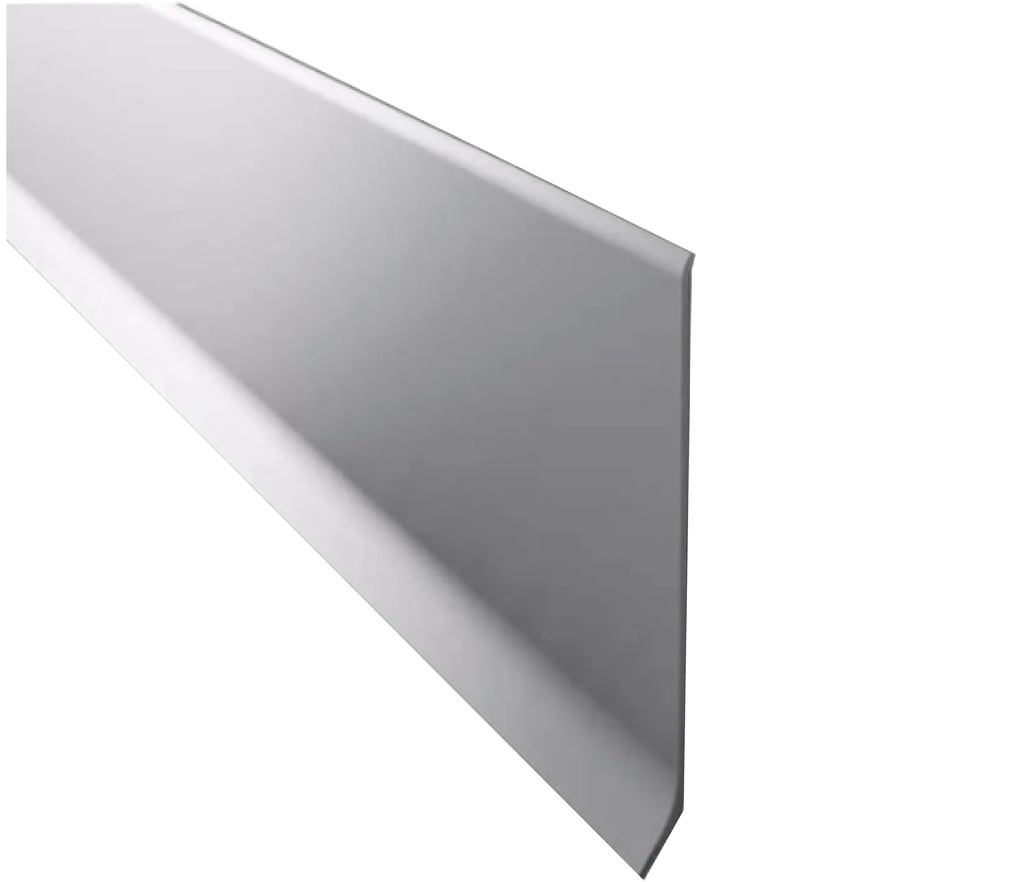 Zocalo Acero Brillante/esm Slim Atrim 8 Cm 2780 X 2,5 Metros